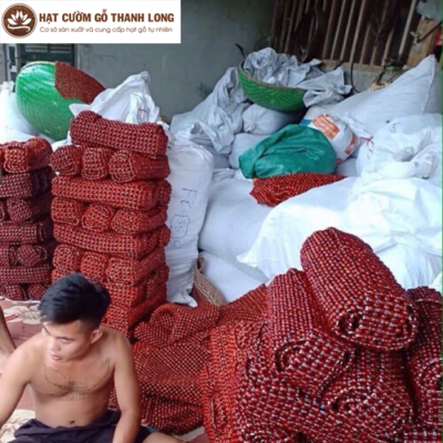 Hạt cườm gỗ Thanh Long