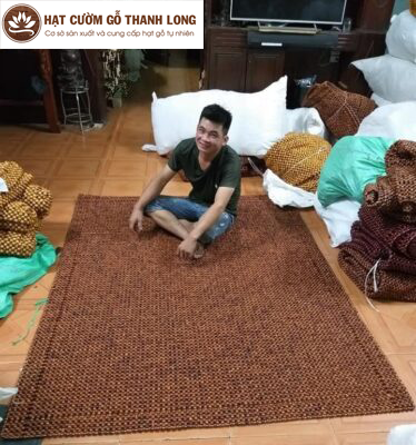 Những lý do nên chọn chiếu hạt cườm gỗ Thanh Long