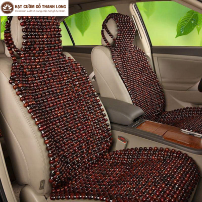 Ưu điểm nổi bật của lót ghế ô tô hạt cườm gỗ Thanh Long
