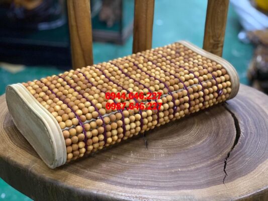 Gối hạt gỗ tại Hạt Cườm Thanh Long