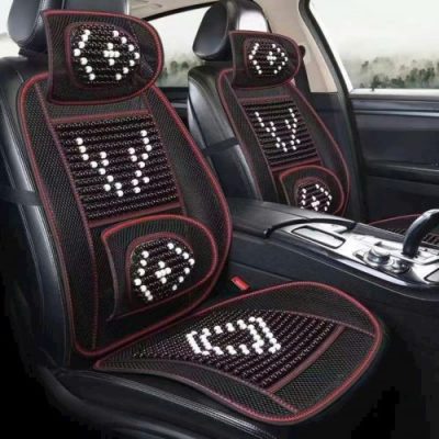 Lợi ích của lót ghế ô tô hạt gỗ tự nhiên