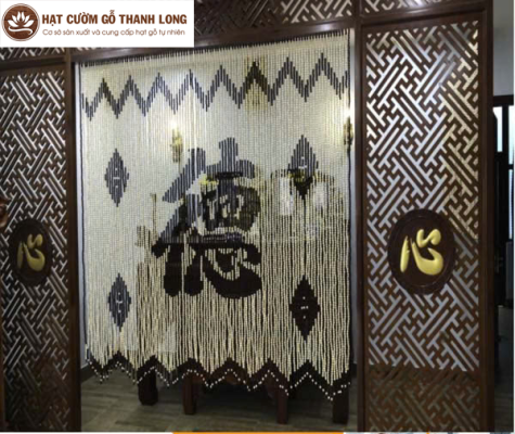 Ưu điểm nổi bật của rèm hạt cườm gỗ từ nhiên